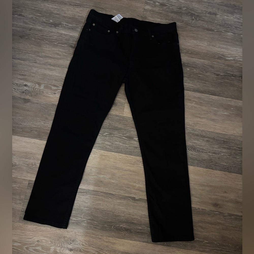 Mens Levi’s 511 Black Men's Straight-Leg Jeans Sz 36X30 NWOT